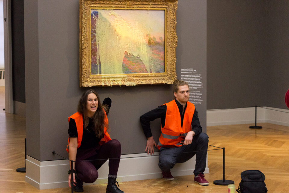 Monet-Beschmutzer sind sich keiner Schuld bewusst