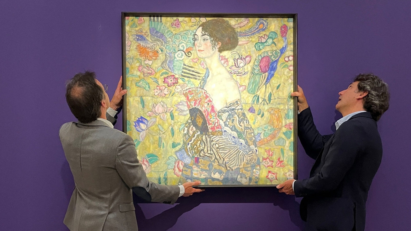 Europarekord Klimts Dame Mit F cher F r 85 Mio Pfund Versteigert