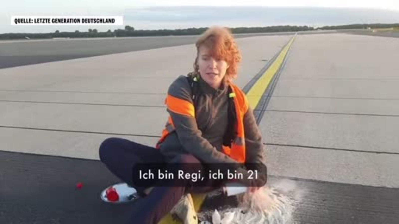 Flughafen Düsseldorf Klima Kleber oe24 at