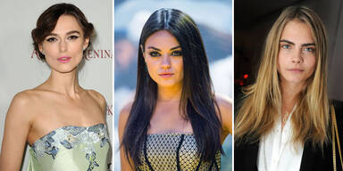 Stars lieben buschige Augenbrauen