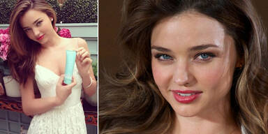 Miranda Kerr wirbt für ihre Beauty-Linie
