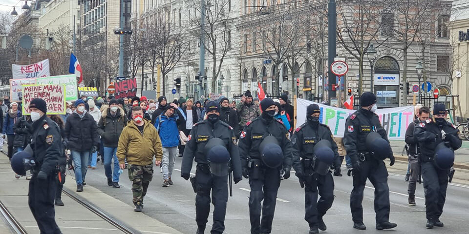 Demo gegen Impfpflicht