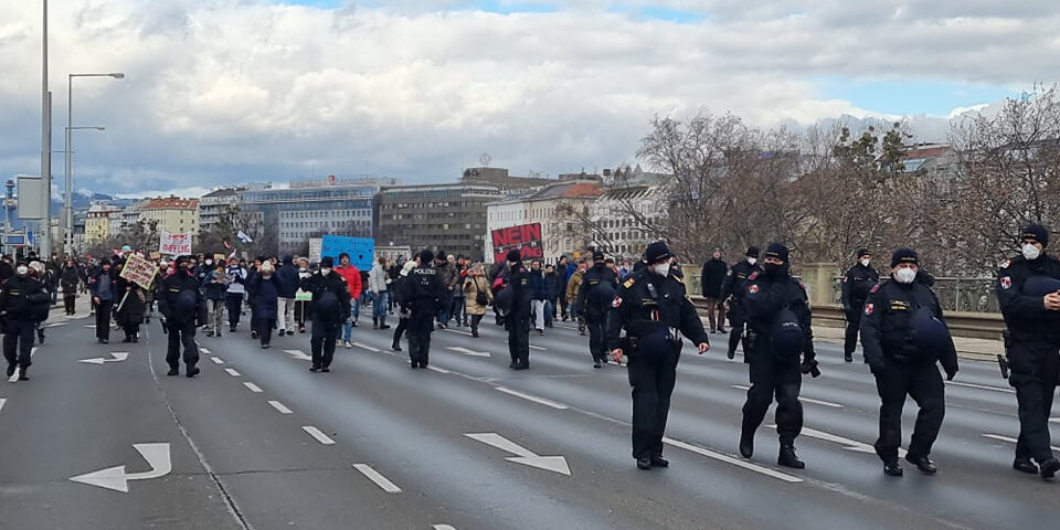 Bilanz nach Corona-Demo: Festnahmen, Hunderte Anzeigen