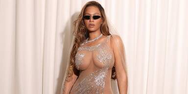 Beyonce fast nackt bei Oscar-Party