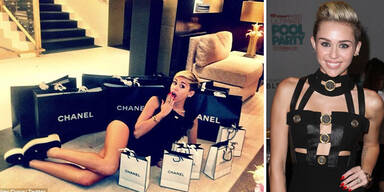 Miley Cyrus ist im Chanel Fieber