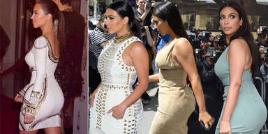 Kim Kardashian: Findet sie sich zu dick?