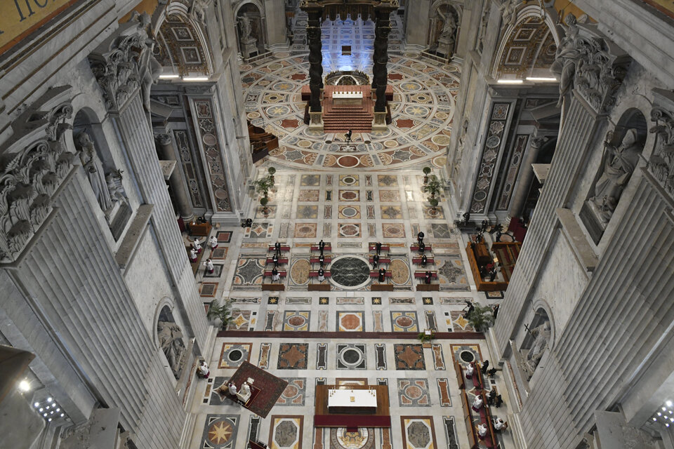 Gründonnerstag: So feiert der Papst im leeren Petersdom