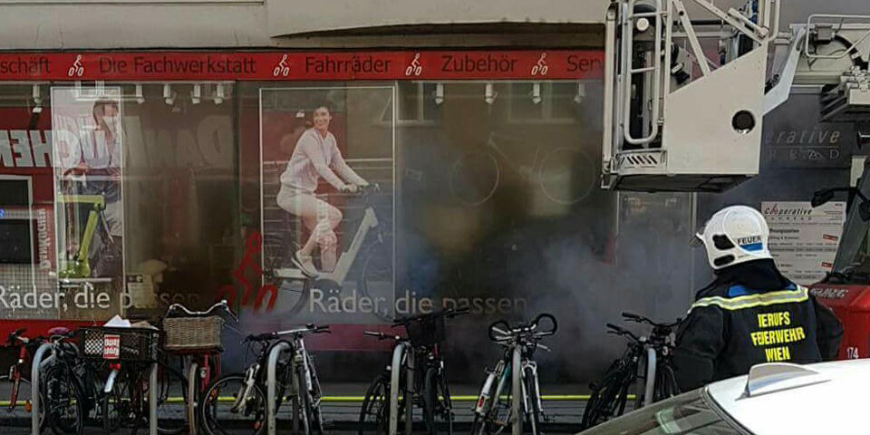 Wien-Mariahilf Kellerbrand Gumpendorfer Straße