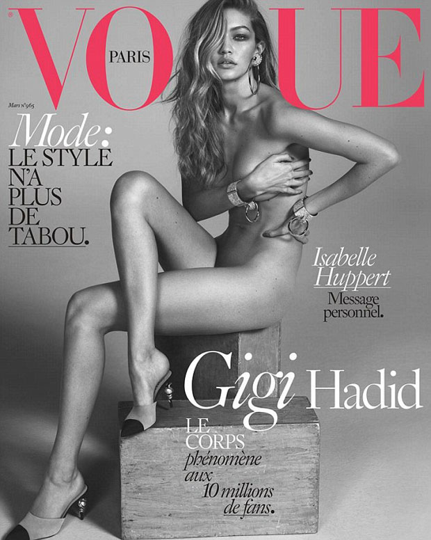 Gigi Hadid  nackt