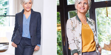 Birgit Schrowange im neuen Look für Adler
