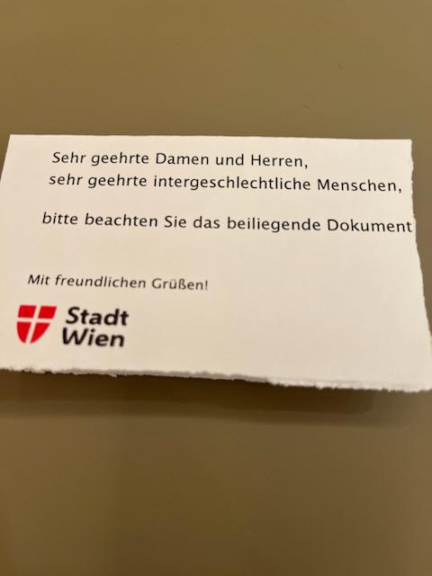 Genderneurtal Stadt Wien