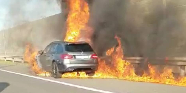Feuer Südosttangente