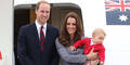 Prinz William, Herzogin Kate & Prinz George