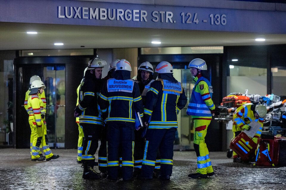 Brand in Uni-Center Köln