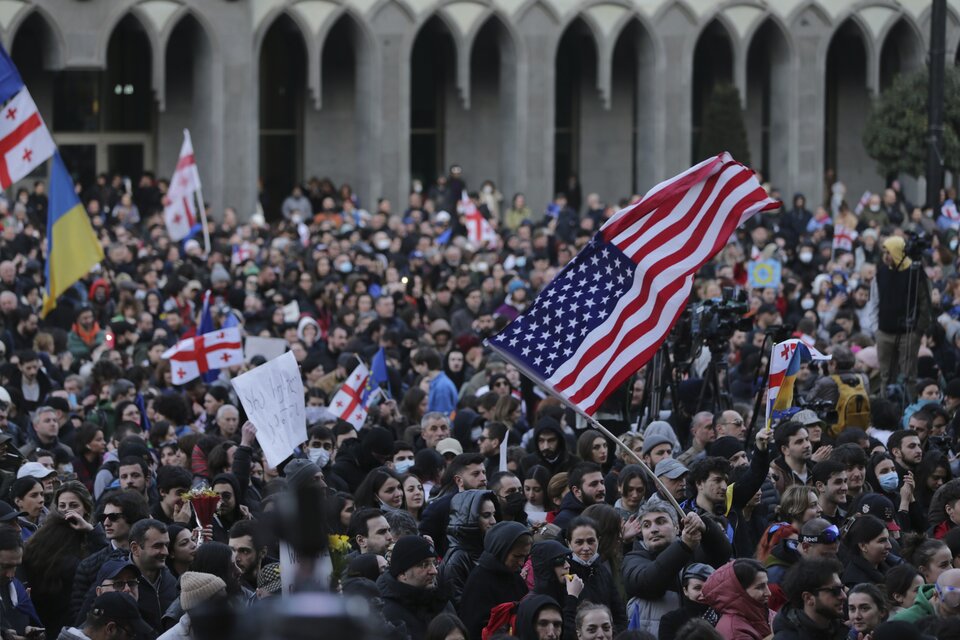 Proteste in Georgien