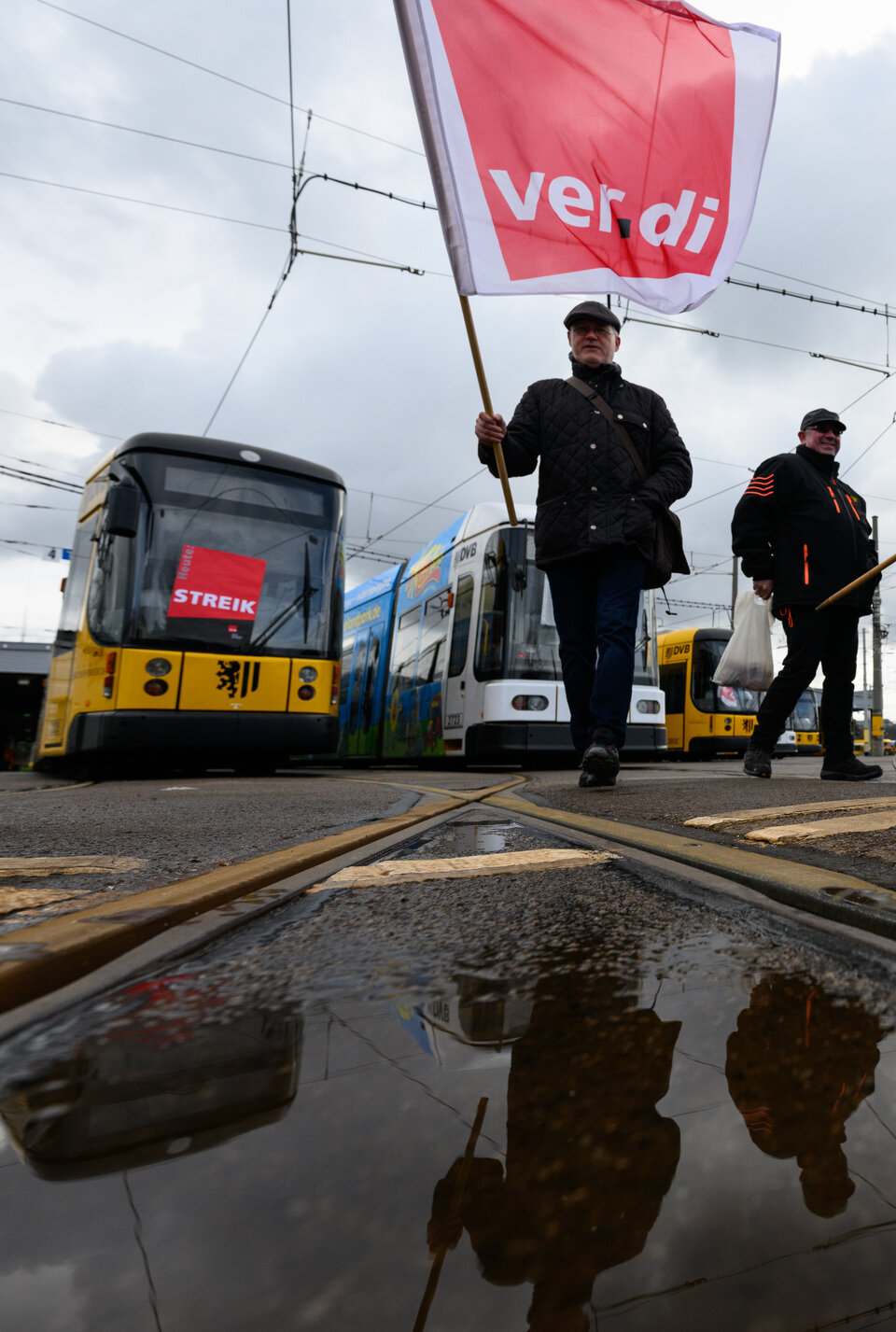 Warnstreiks in Deutschland · Dresden