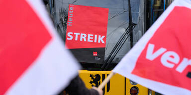 Warnstreiks in Deutschland · Dresden