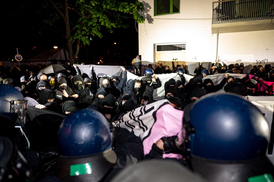 Demonstrationen zur Walpurgisnacht in Berlin
