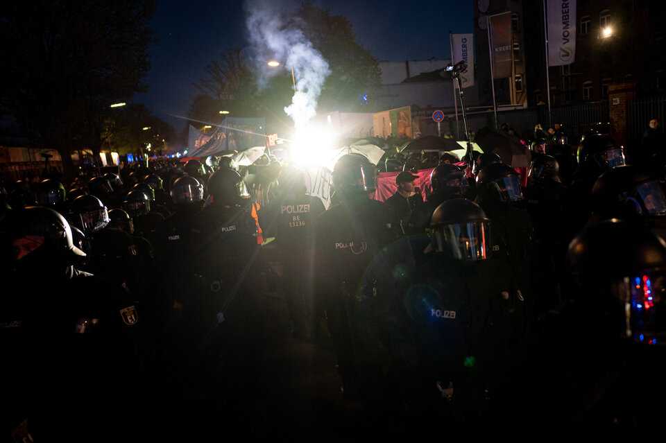 Demonstrationen zur Walpurgisnacht in Berlin