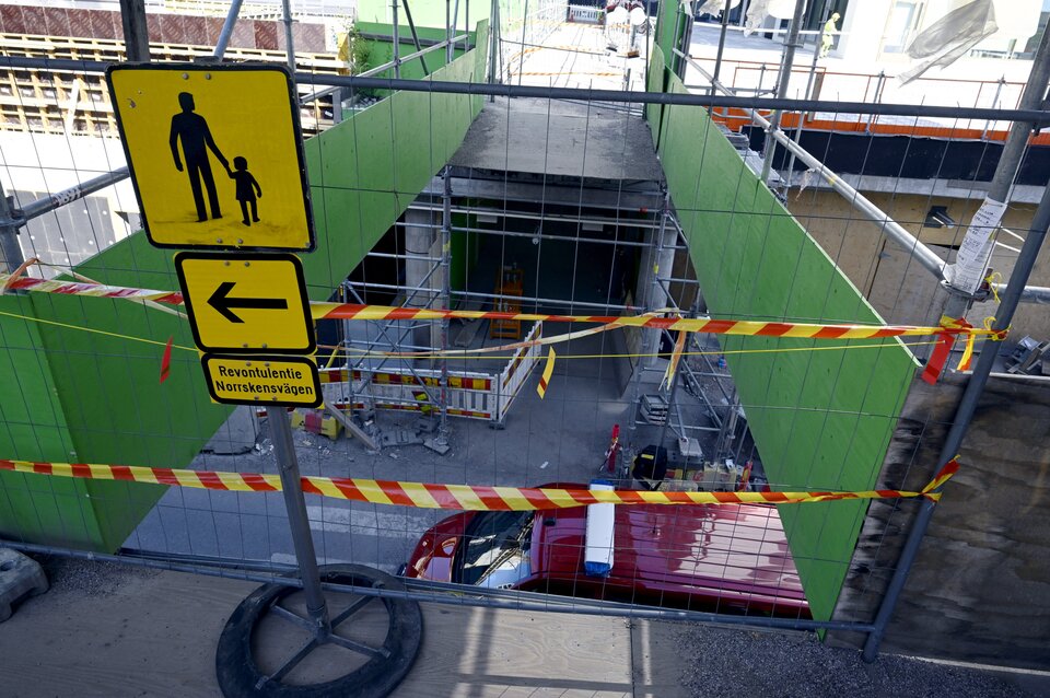 Fußgängerbrücke in Finnland eingestürzt