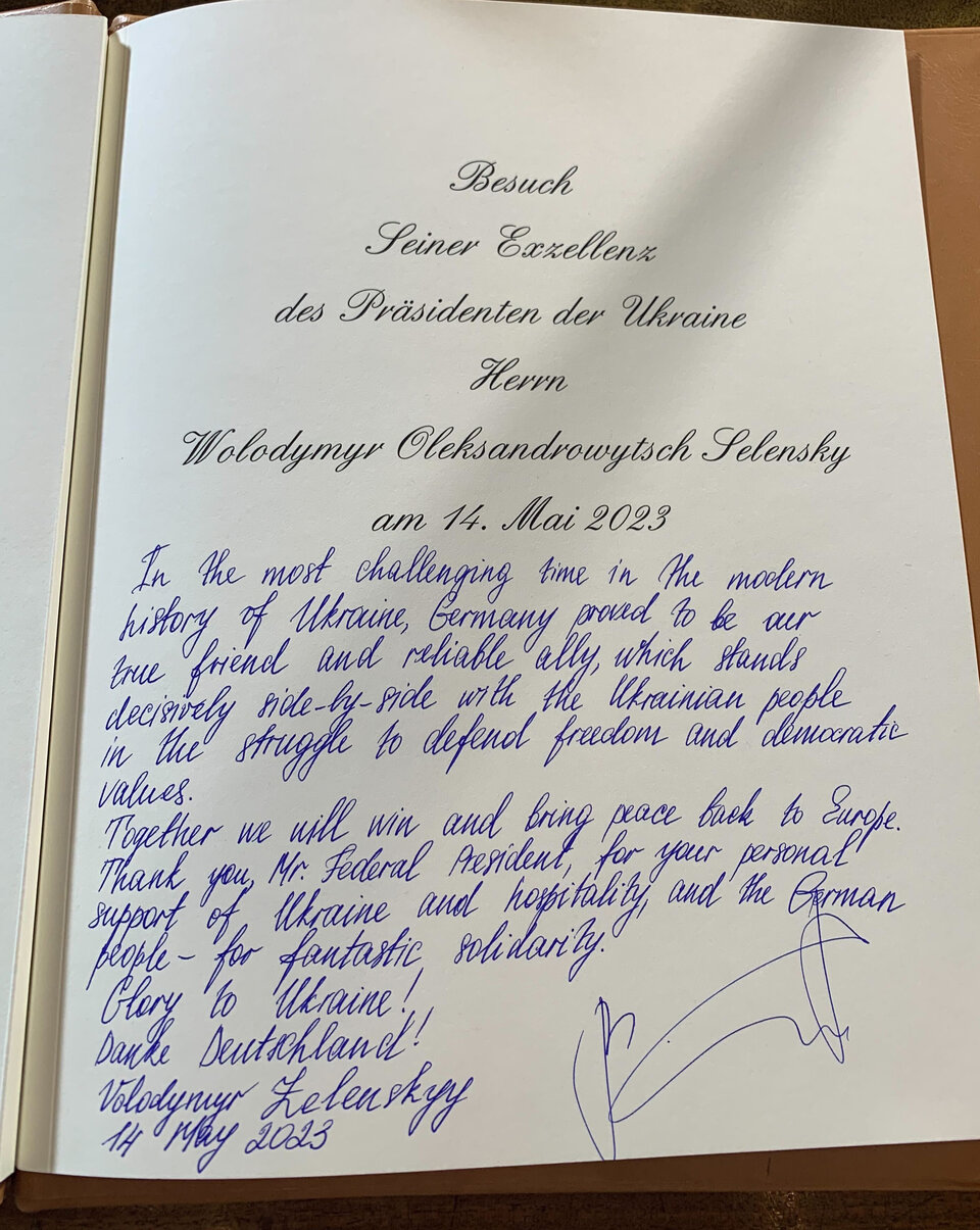 Ukrainischer Präsident Selenskyj in Deutschland