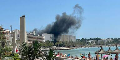 Keipen-Brand am Ballermann