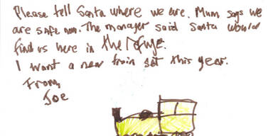 Die rührenden Briefe von Heimkindern an Santa Claus