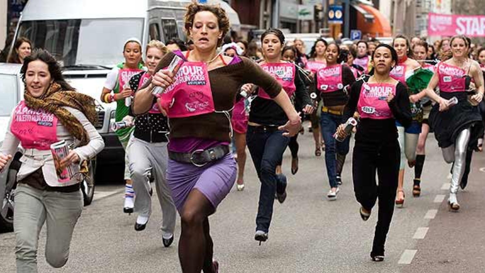 Stiletto RunHigh Heels als Laufschuh