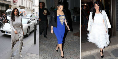 Kim noch weit entfernt vom  Mode-Olymp!