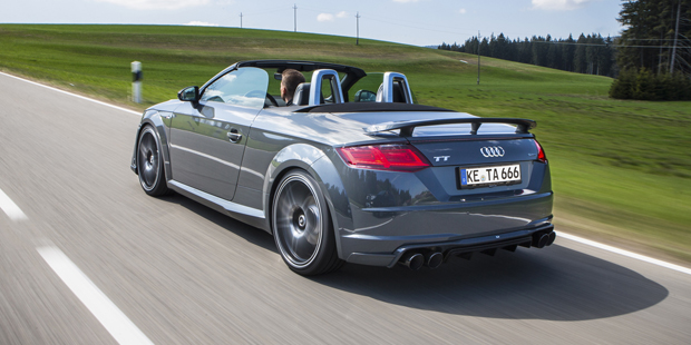 Scharfe Version des Audi TT Roadster