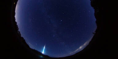 Meteorit erhellte Nachthimmel über Österreich