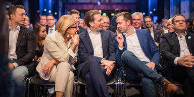 Blümel Mikl-Leitner Kurz Schnöll Wöginger