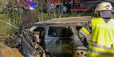 Verkehrsunfall: 33-jähriger Lenker stirbt bei Crash