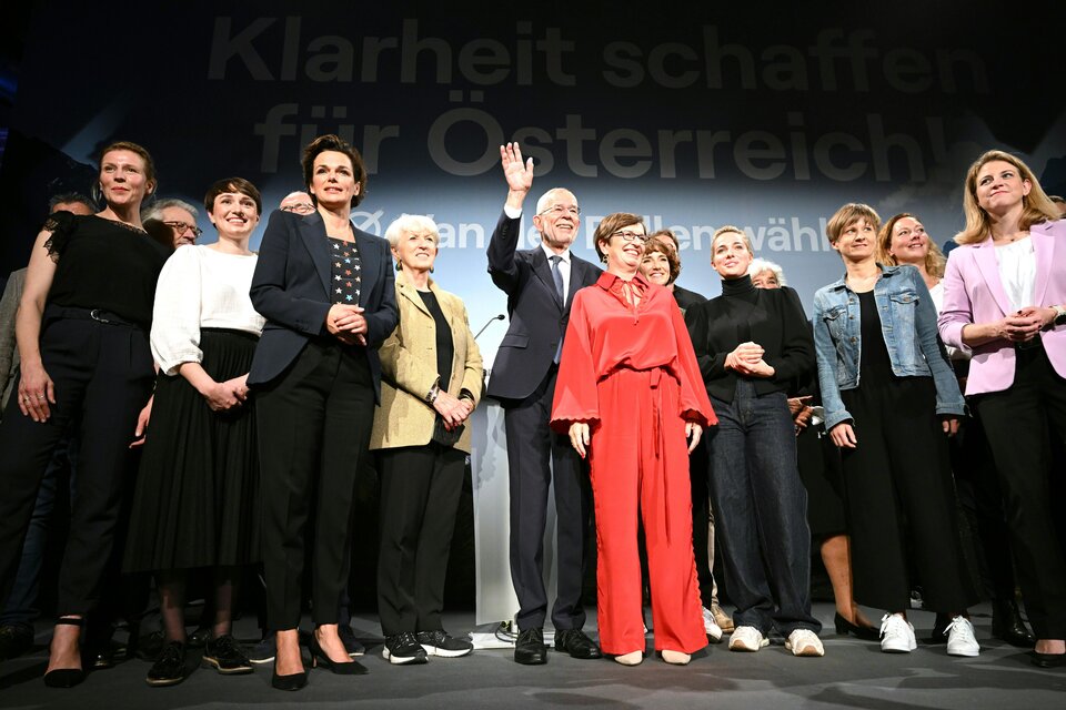 Van der Bellen beim Wahlkampf-Abschluss: