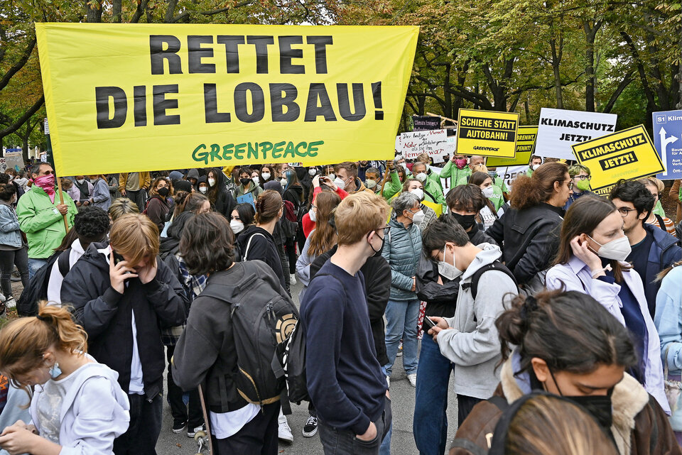 10.000 protestieren fürs Klima