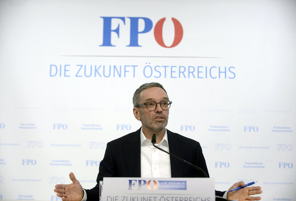 FPÖ-Obmann Herbert Kickl