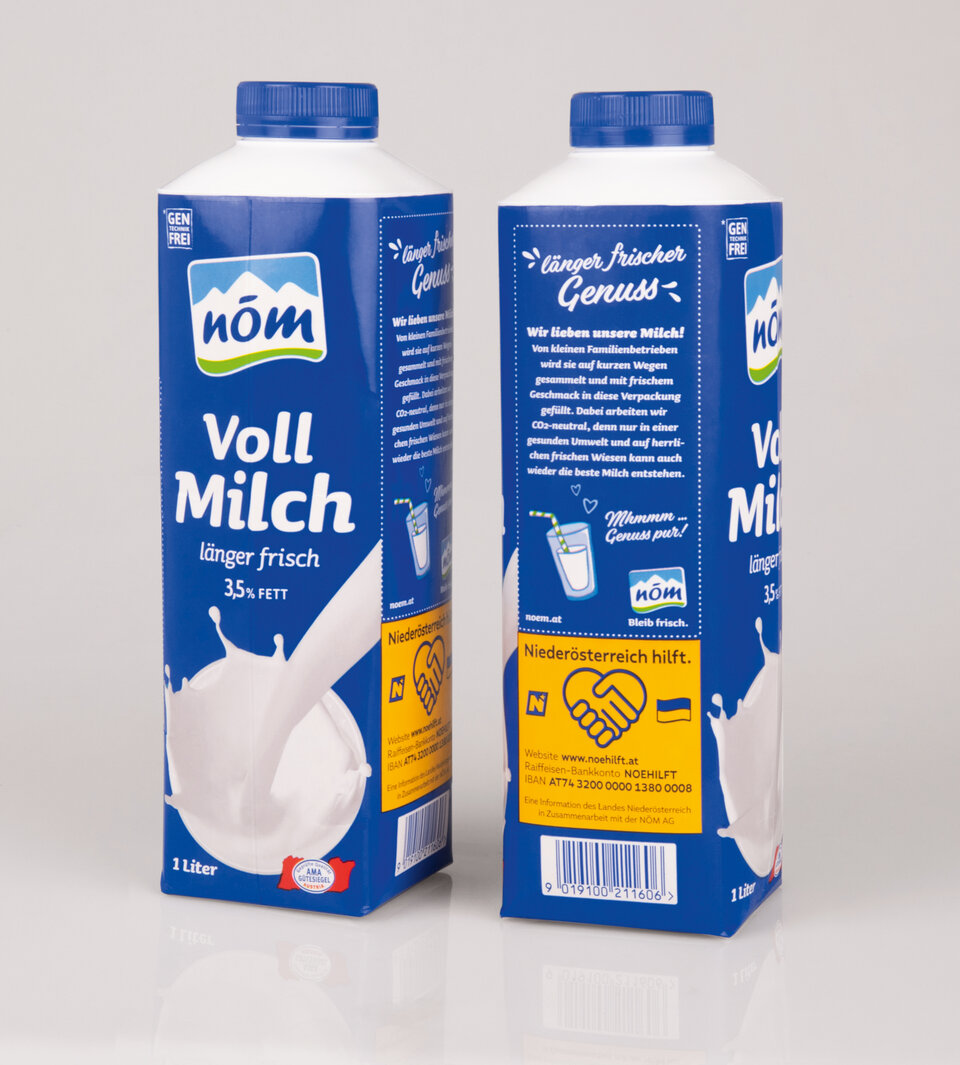 Milchpackung NÖM