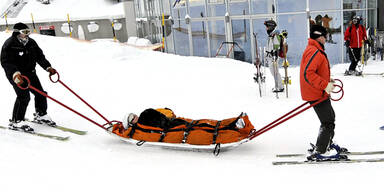 Skiunfall Piste Rettung