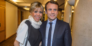 Macron und Brigitte Macron