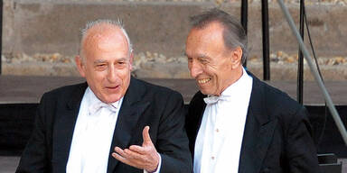 Claudio Abbado und Maurizio Pollini