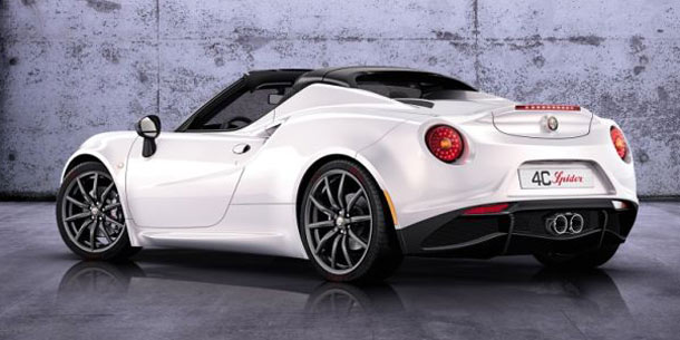So kommt der Alfa Romeo 4C Spider