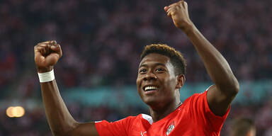 Alaba war gleich wieder der Chef