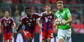 Mühevoller Bayern-Sieg gegen Wolfsburg