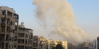 Aleppo Luftangriffe Syrien