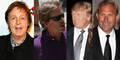 Alte Väter: Paul McCartney, Michael Douglas, Donald Trump, Kevin Costner