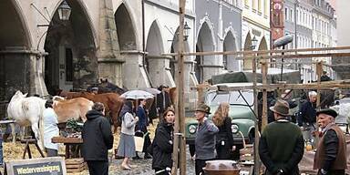 Am Filmset von "Der Vorleser" in Görlitz