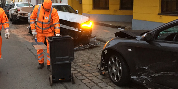 Irre Amokfahrt in Wiener Innenstadt