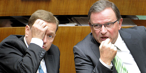 Strache poltert: