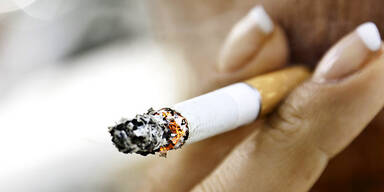 Zigarette rauchen