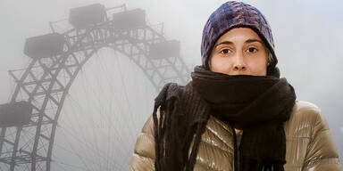 Wetter Nebel Kälte Herbst Winter Wien Riesenrad Prater